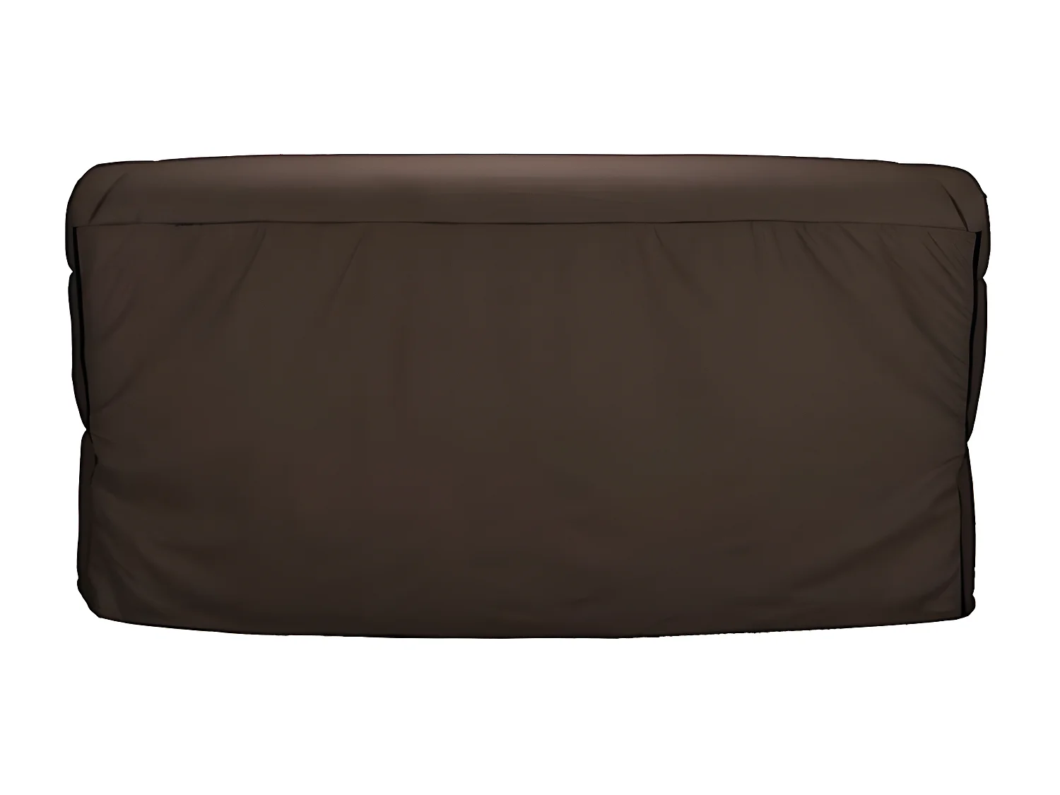 Canapé clic clac tissu avec rangement matelas Bultex 14cm Bakoa 193cm-Couleur Bordeaux