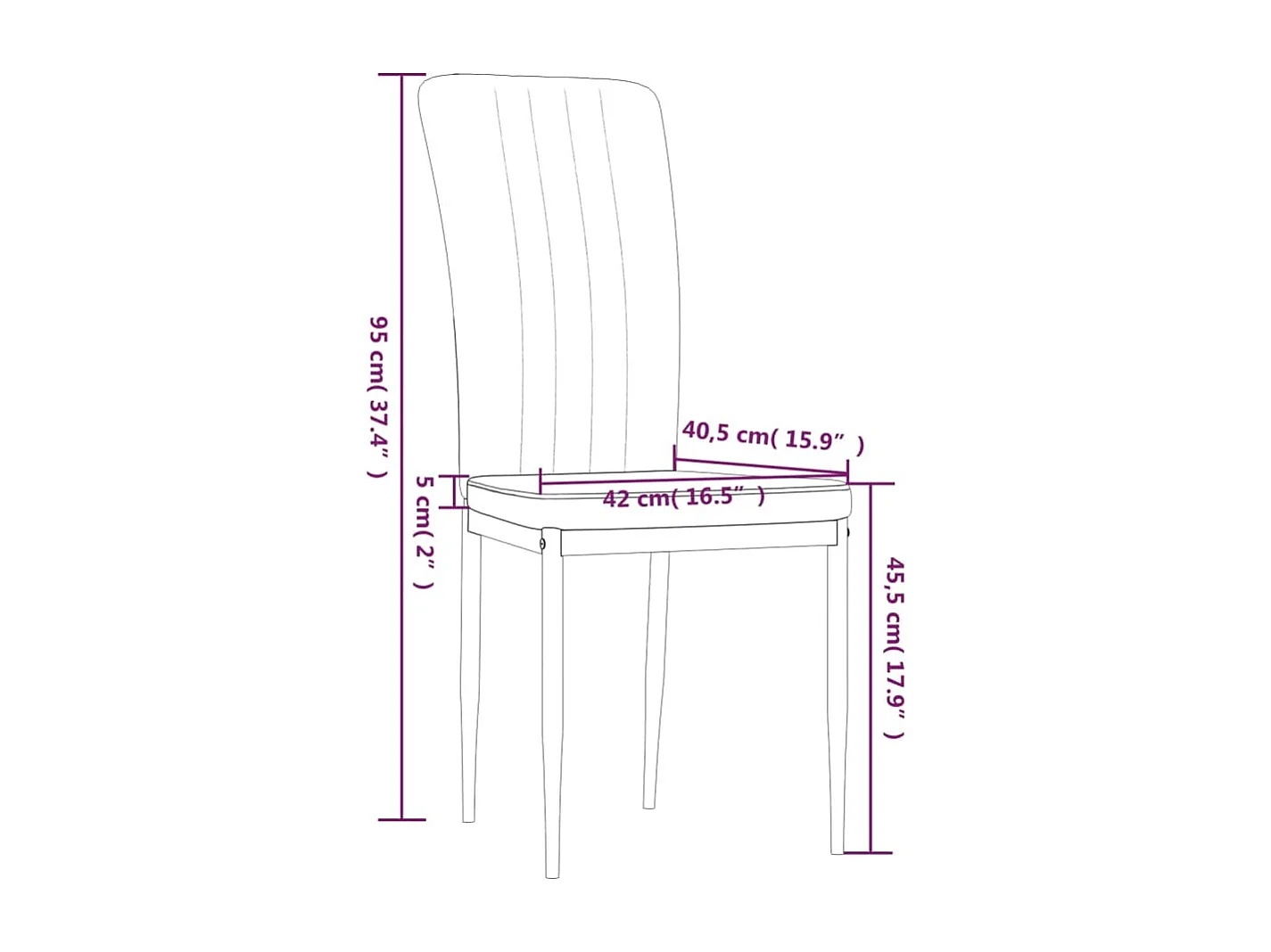 Eetkamerstoelen 2 st fluweel lichtgrijs
