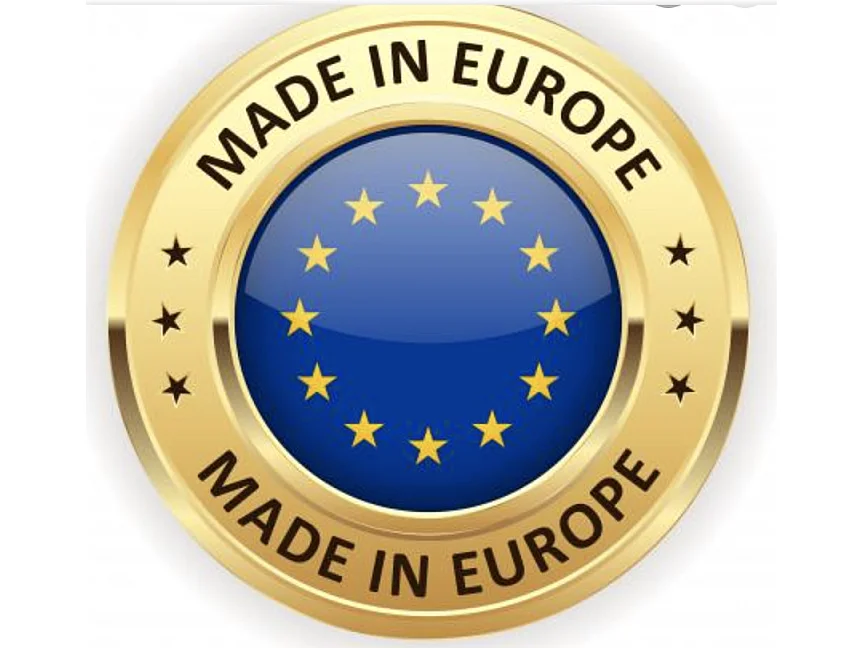 Chaise bois marron et tissu au choix Valka-Tissu 27117