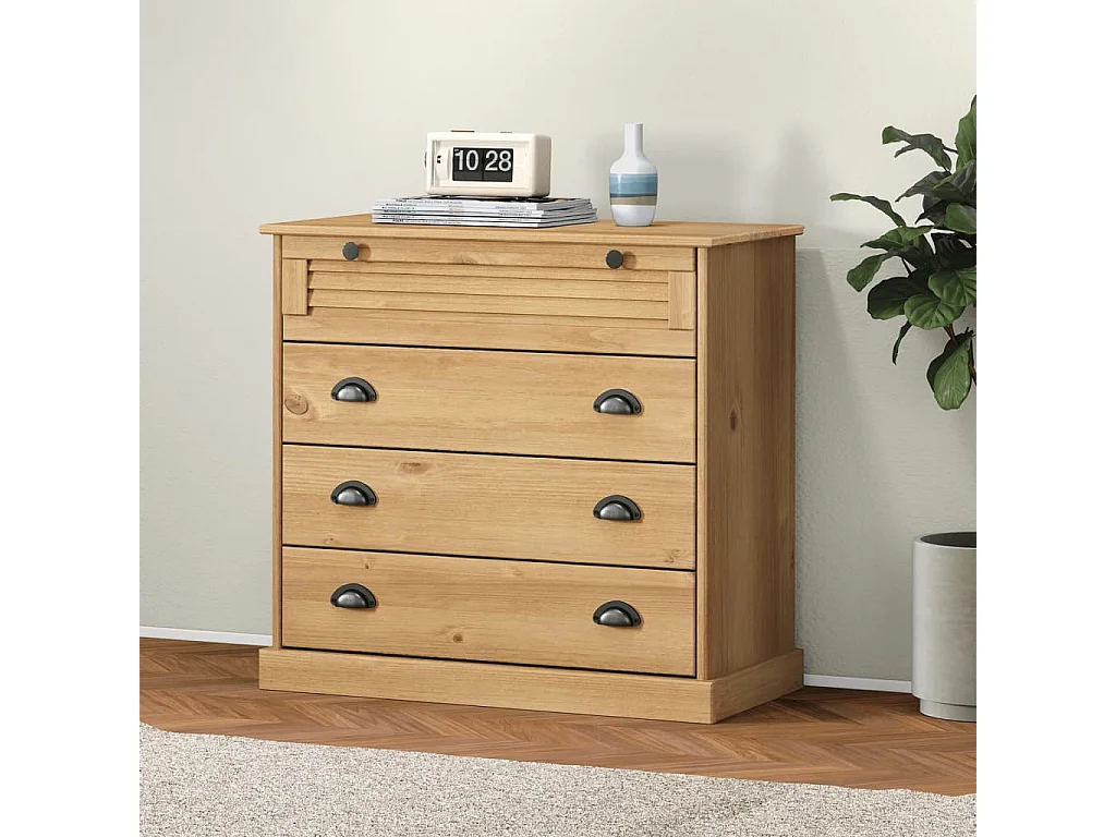 Commode VIGO 80x40x76 bois massif de pin