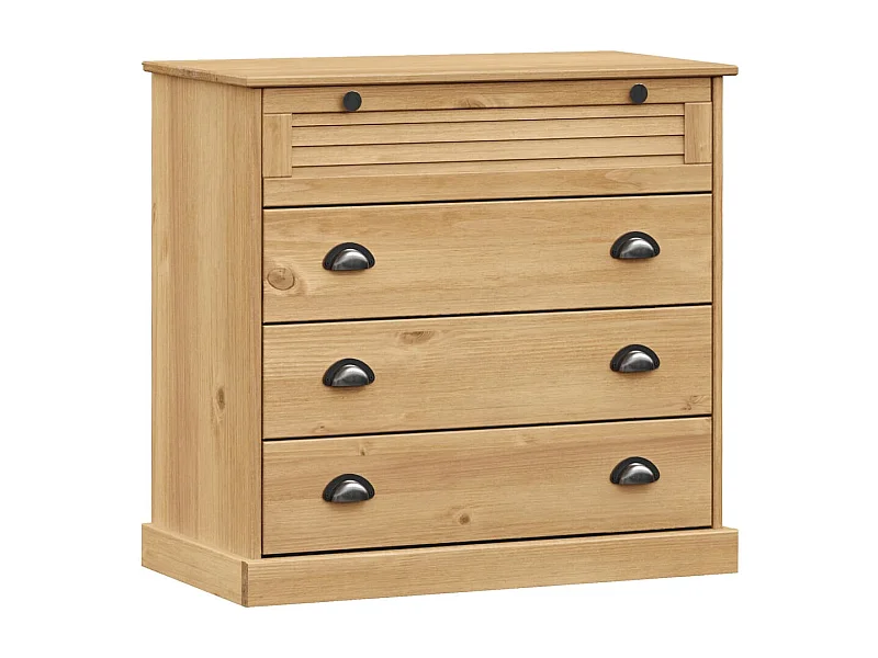 Commode VIGO 80x40x76 bois massif de pin