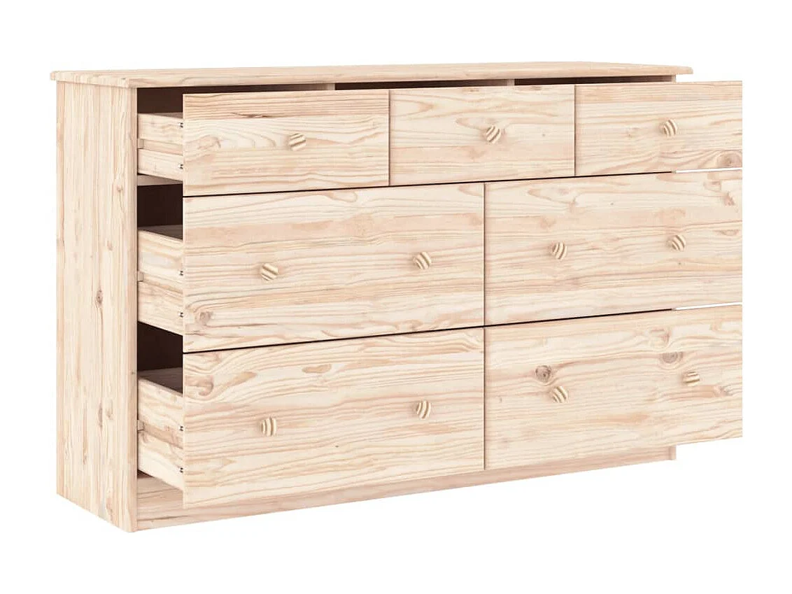 Commode ALTA 112x35x73 bois massif de pin