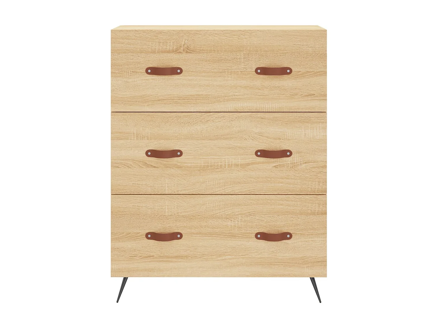 Commode chêne sonoma 69,5 x 34x90 bois d'ingénierie