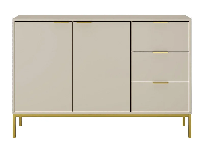 Komoda AUSTIN 150 kaszmir/złota