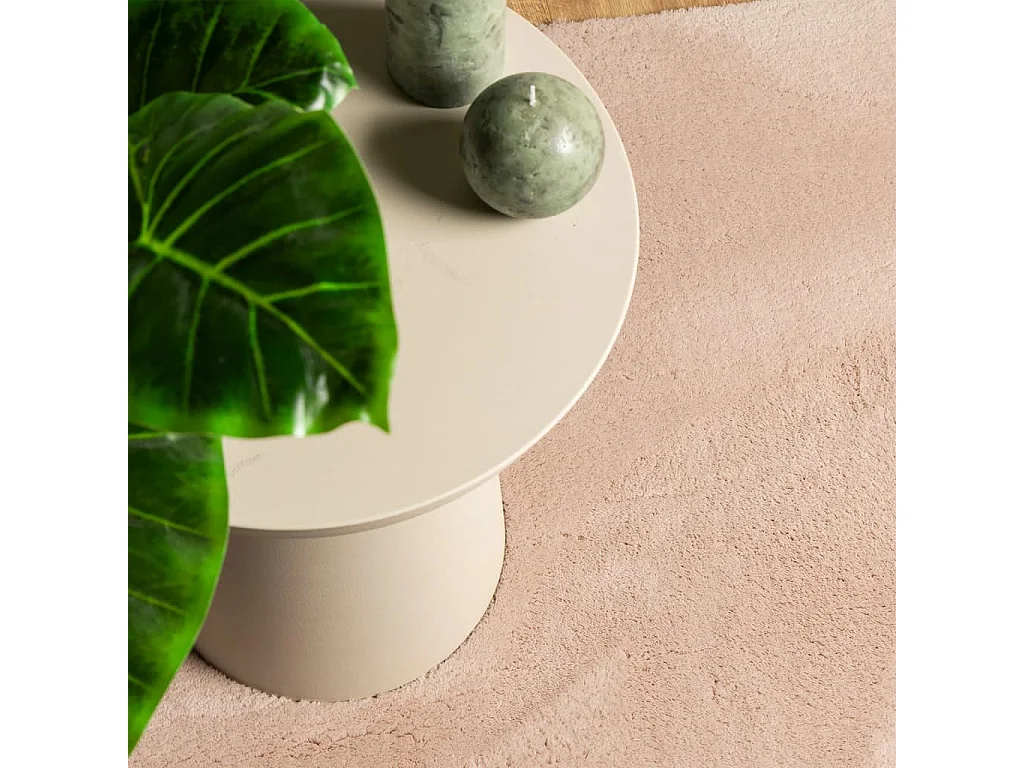 Tapis HUARTE à poils courts doux lavable rouge clair 240x340