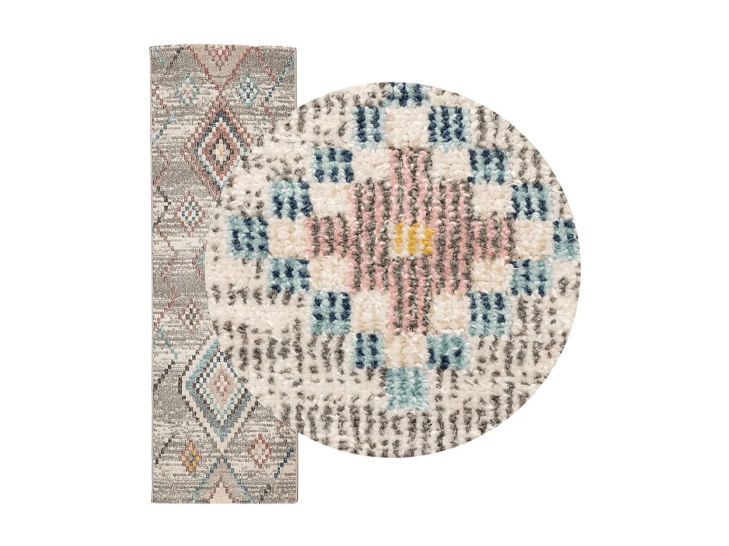 Tapis ARBIZU intérieur extérieur design vintage 80x250