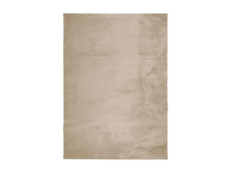 Tapis HUARTE à poils courts doux et lavable sable 240x340