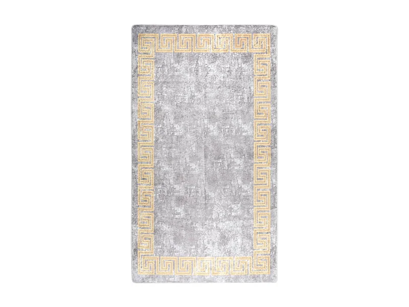 Tapis lavable antidérapant 190x300 Gris 2