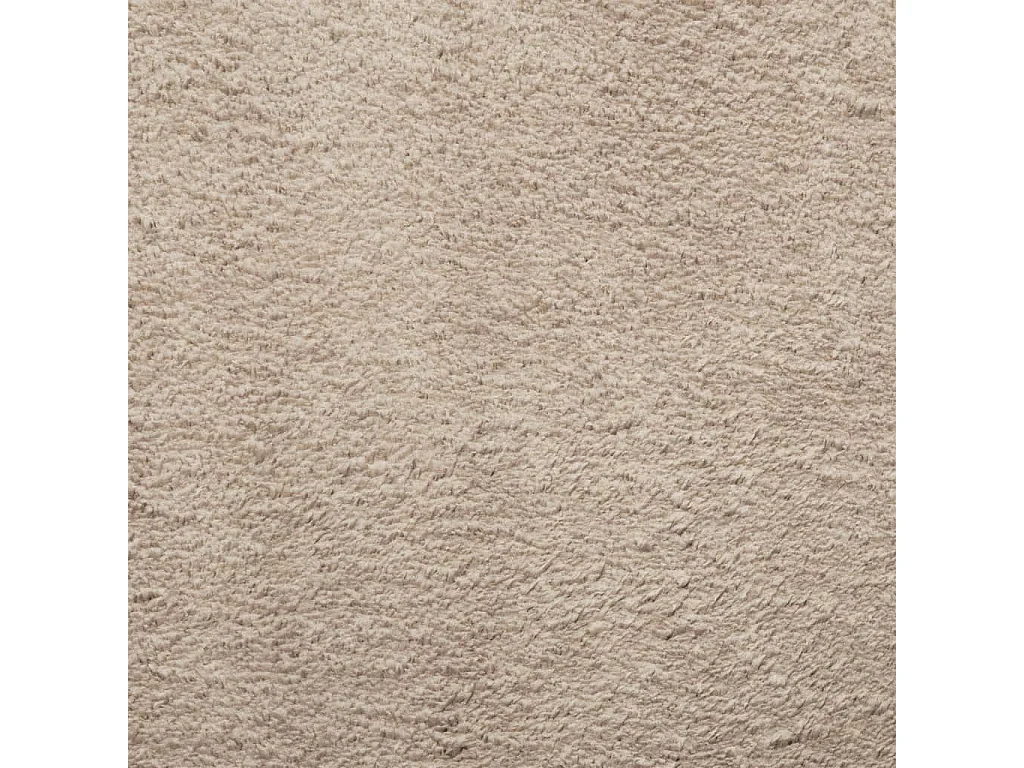 Tapis HUARTE à poils courts doux et lavable sable 160x230