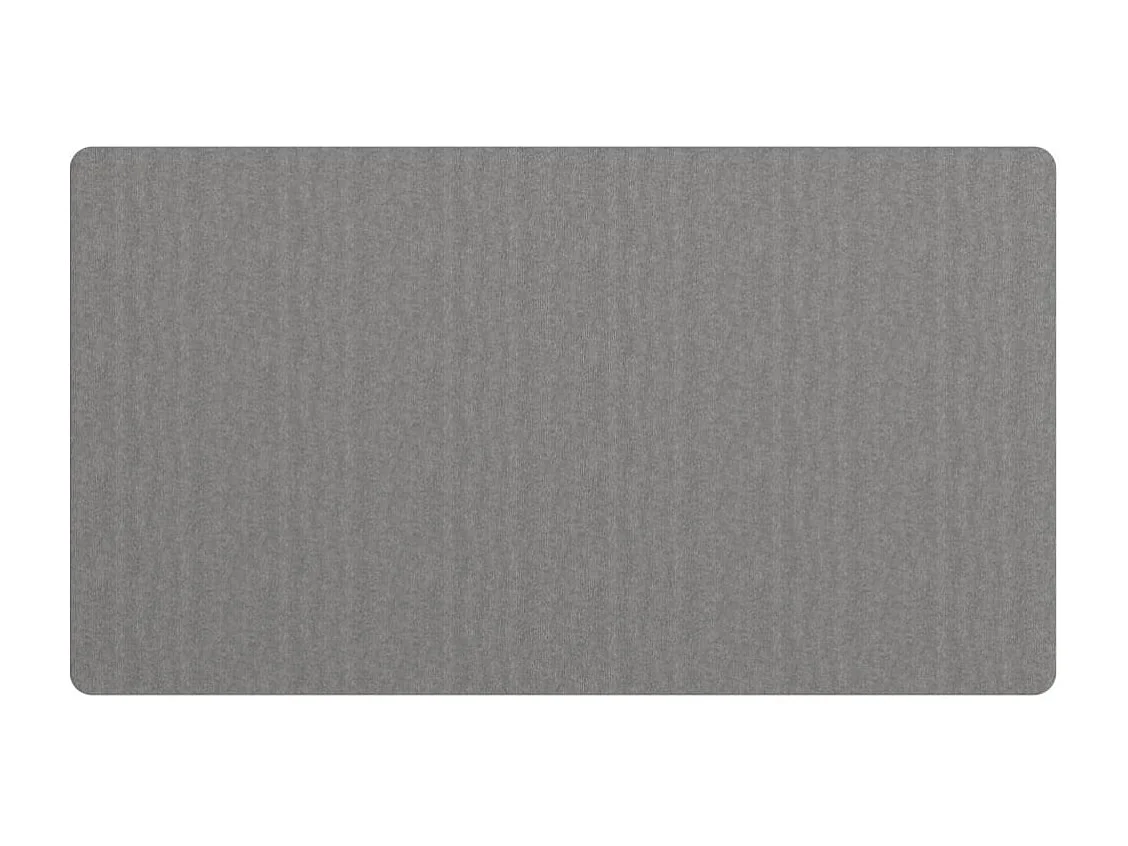 Tapis de couloir gris 100x180