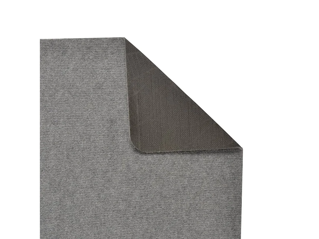 Tapis de couloir gris 100x180