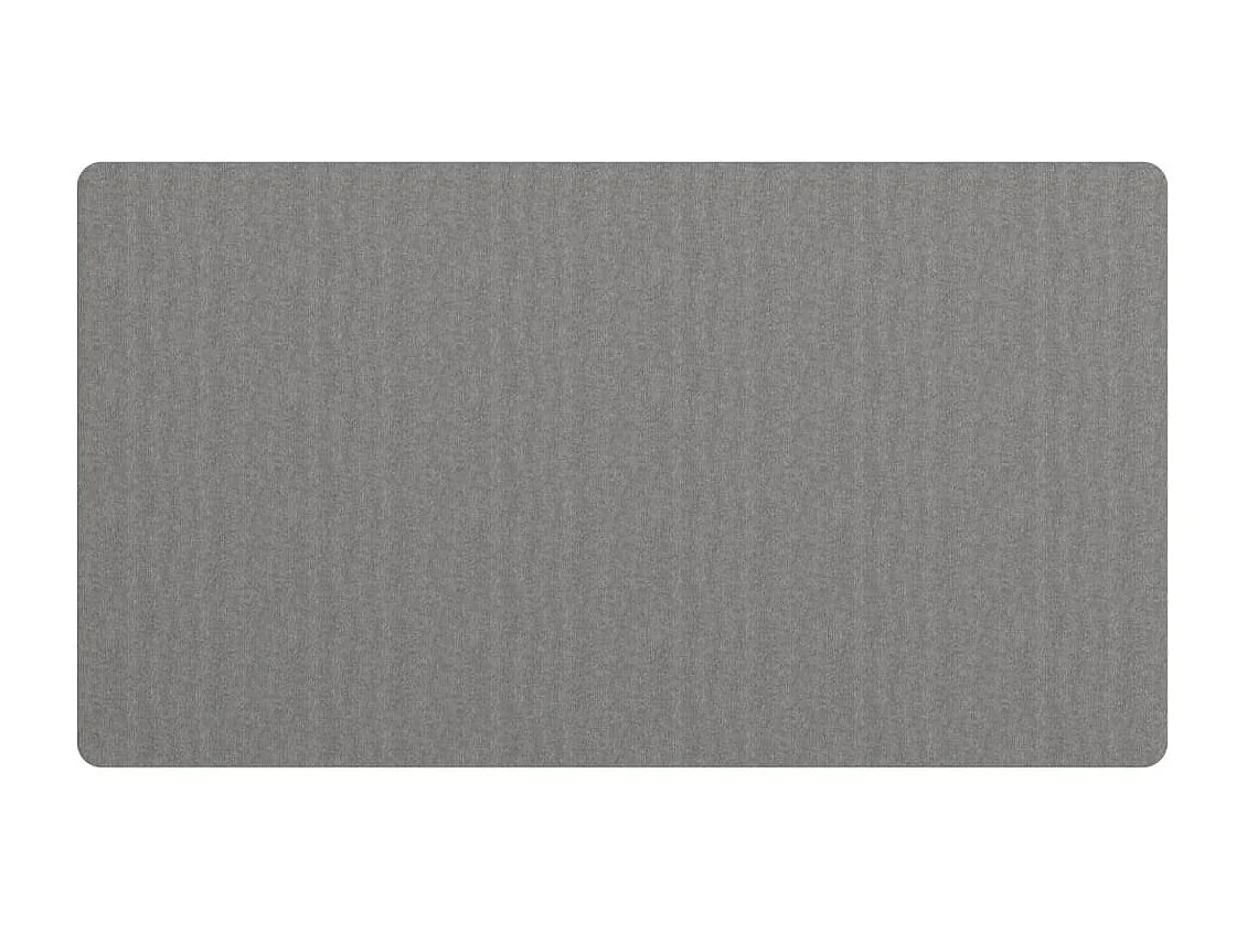 Tapis de couloir gris 100x180