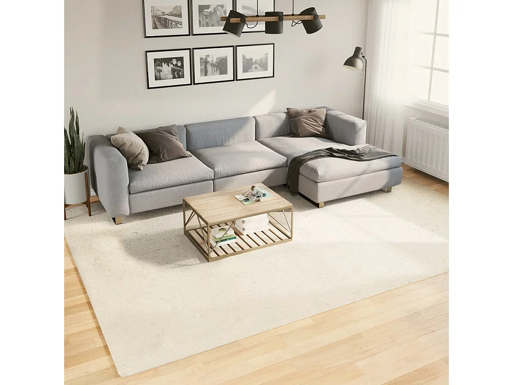 Tapis OVIEDO à poils courts beige 240x340