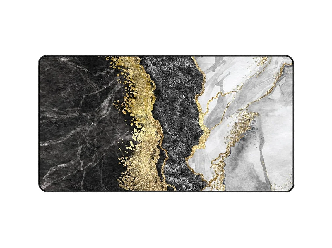 Tapis lavable multicolore 80x150 antidérapant