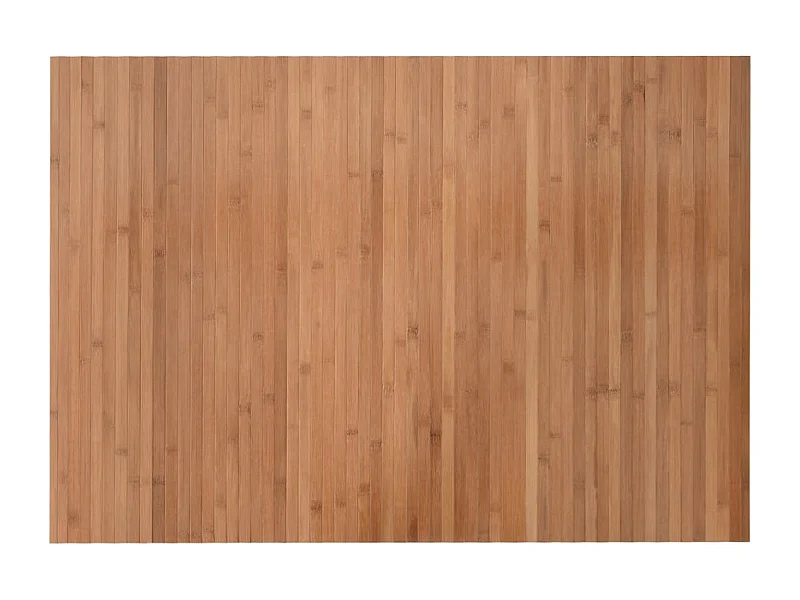 Tapis rectangulaire naturel 70x100 bambou