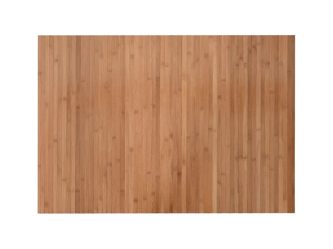 Tapis rectangulaire naturel 70x100 bambou