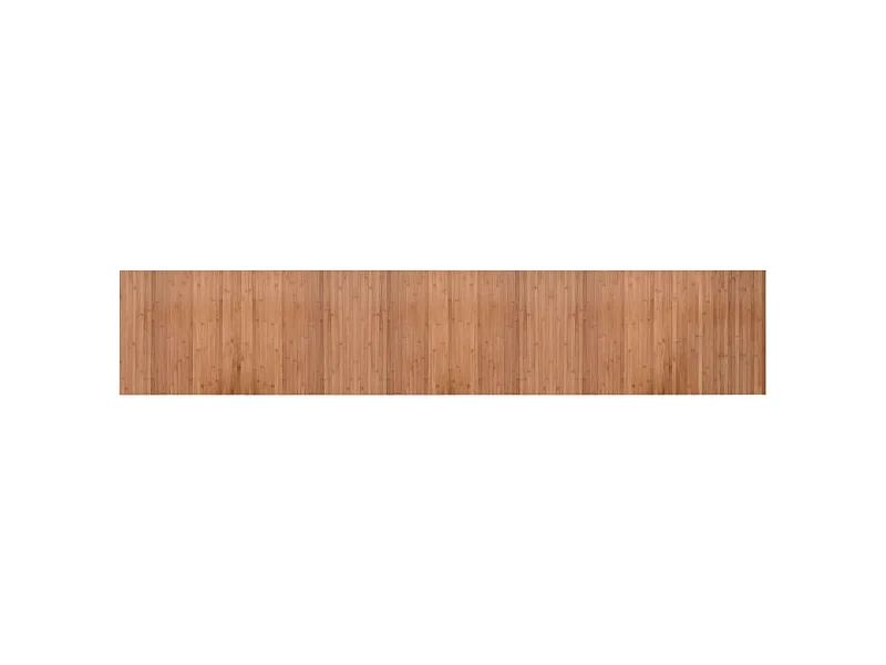 Tapis rectangulaire naturel 60x300 bambou