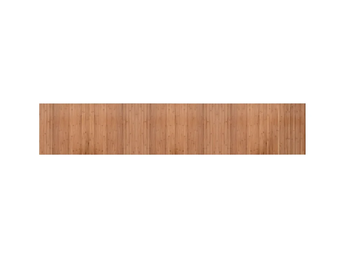 Tapis rectangulaire naturel 60x300 bambou