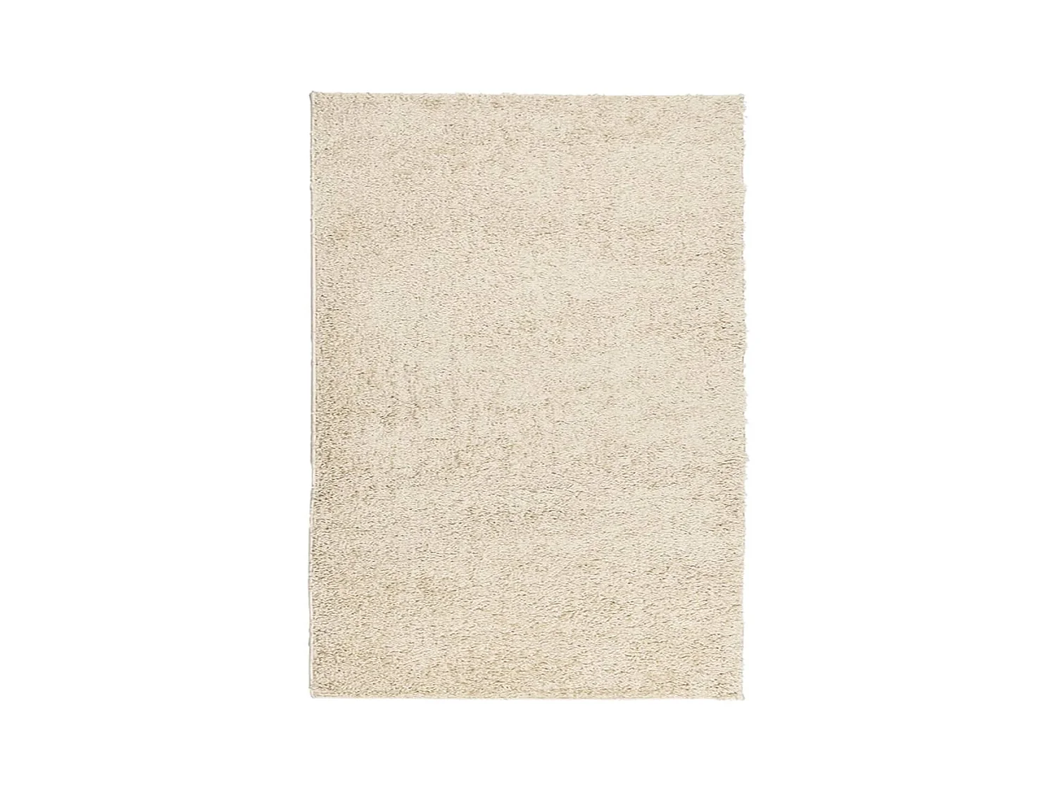 Tapis shaggy à poils longs moderne doré 200x280
