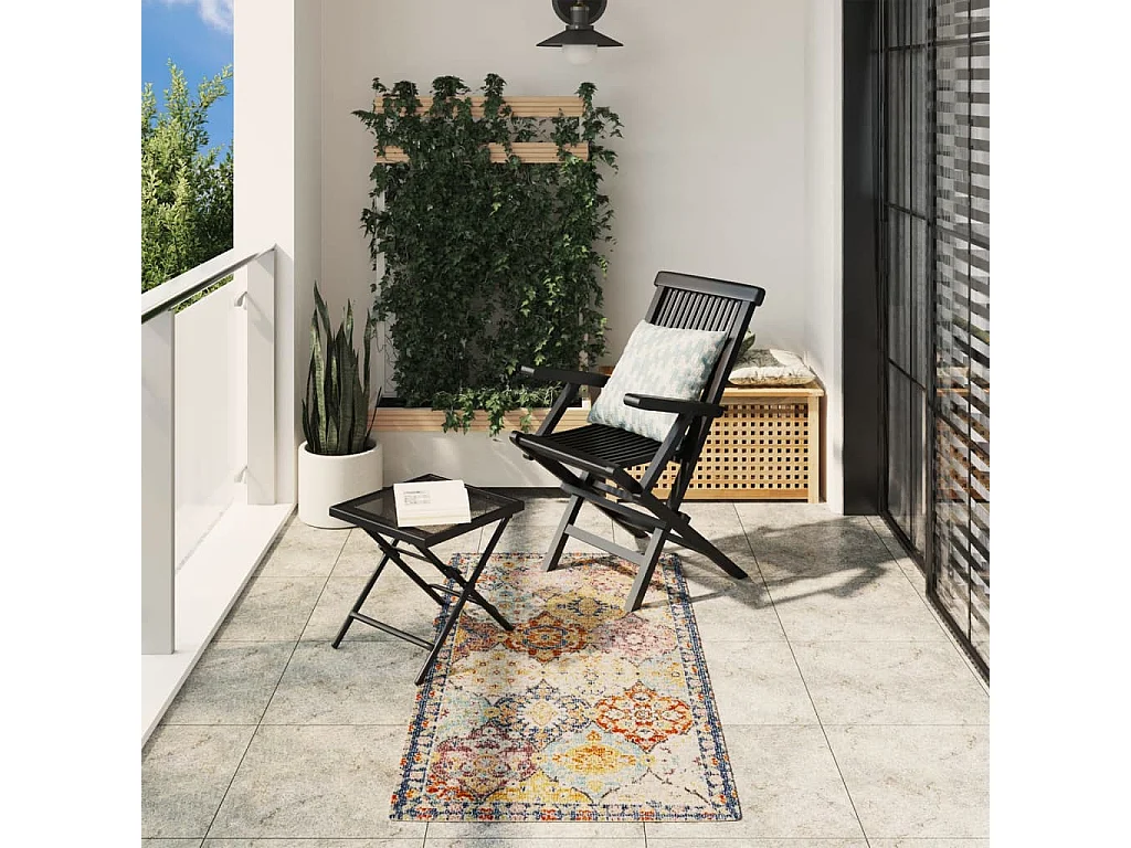 Tapis ARBIZU intérieur extérieur design vintage 80x150