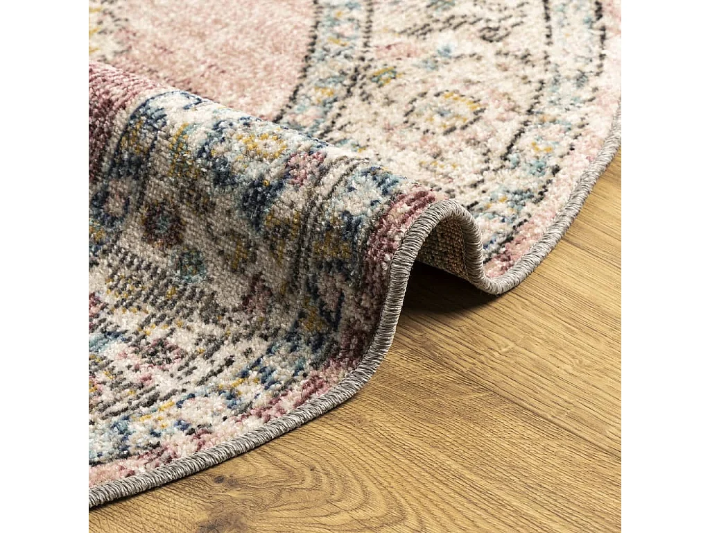 Tapis ARBIZU intérieur extérieur design vintage Ø 120cm