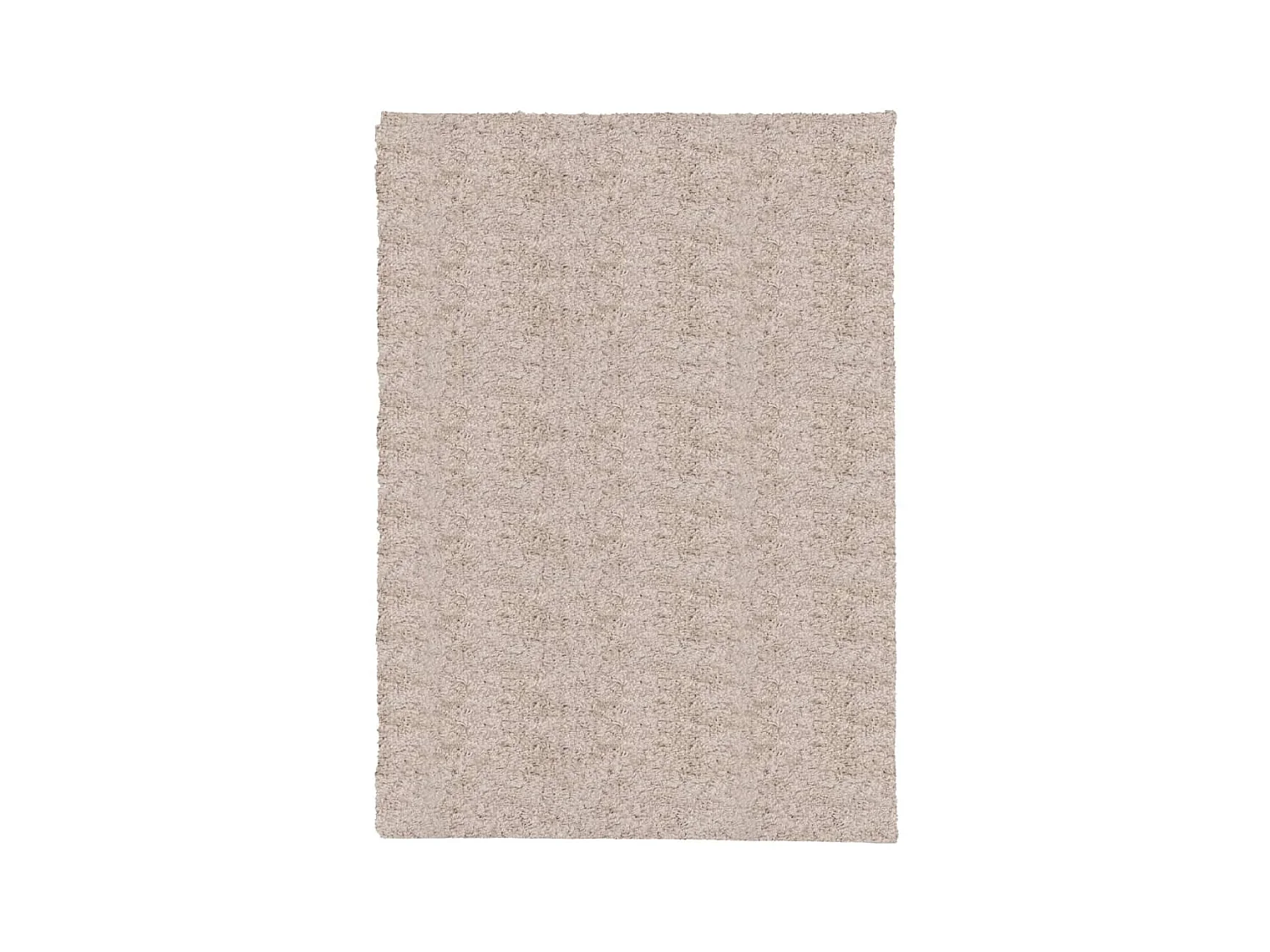 Tapis shaggy à poils longs moderne beige 200x280