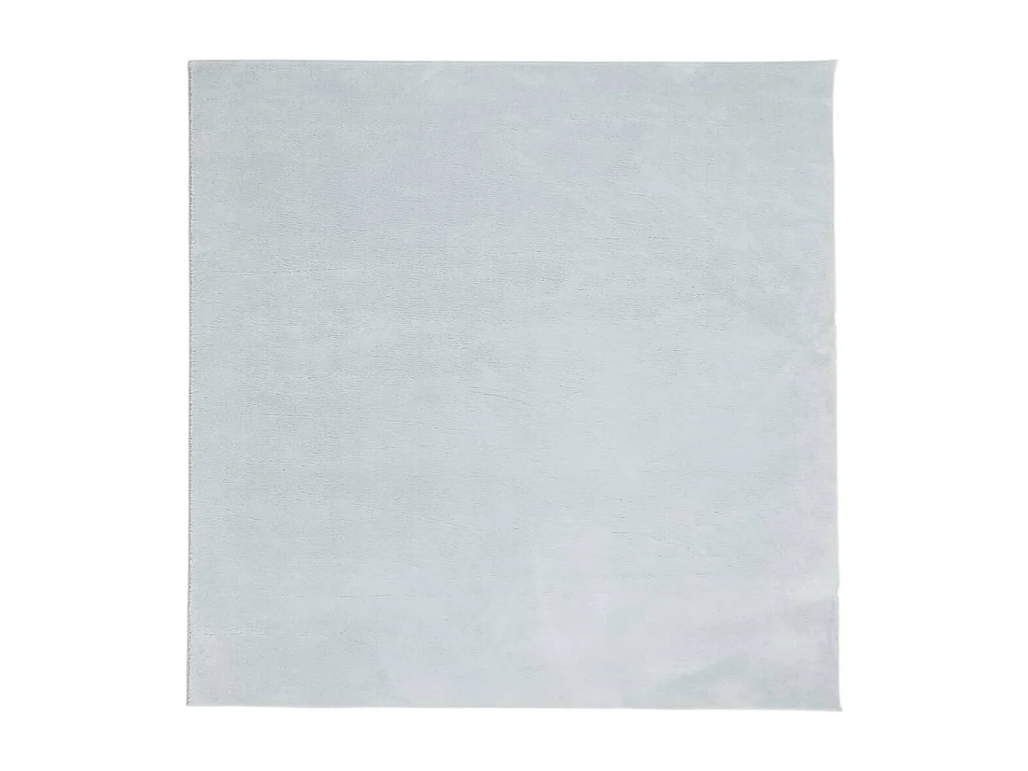 Tapis HUARTE à poils courts doux et lavable bleu 160x160