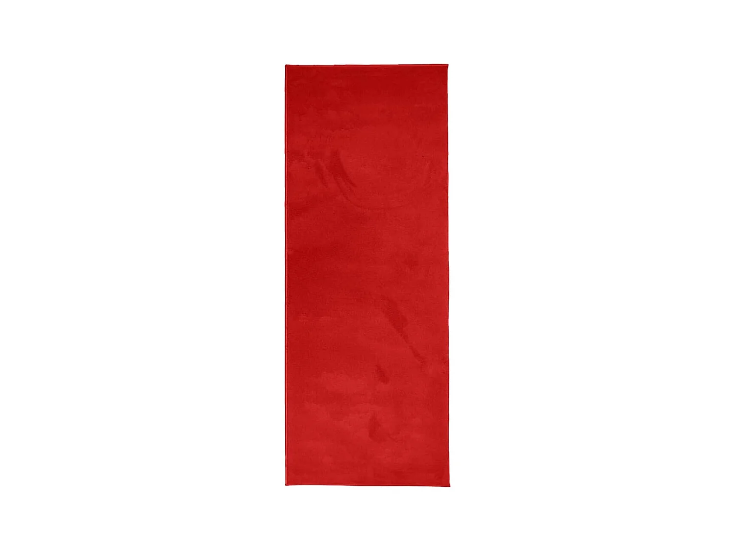 Vloerkleed OVIEDO laagpolig 80x200 cm rood
