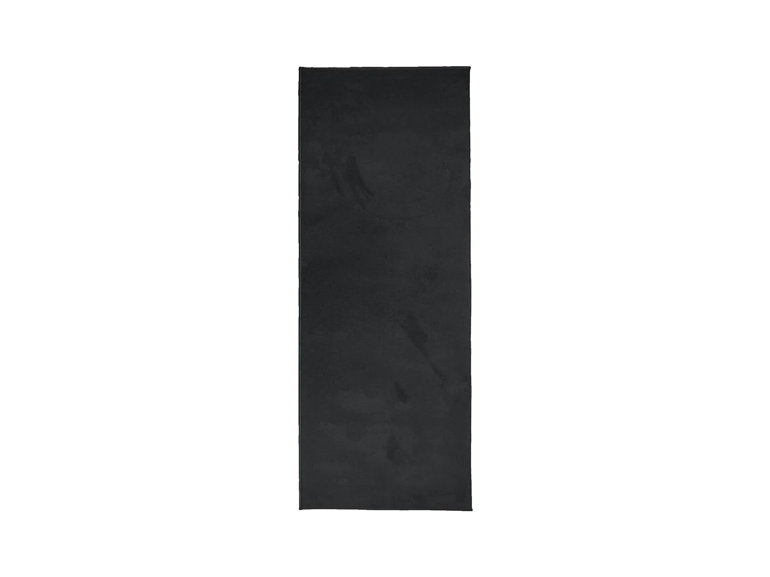 Tapis OVIEDO à poils courts noir 80x200