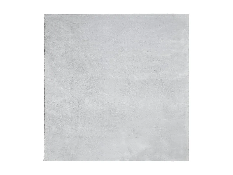 Tapis HUARTE à poils courts doux et lavable gris 160x160