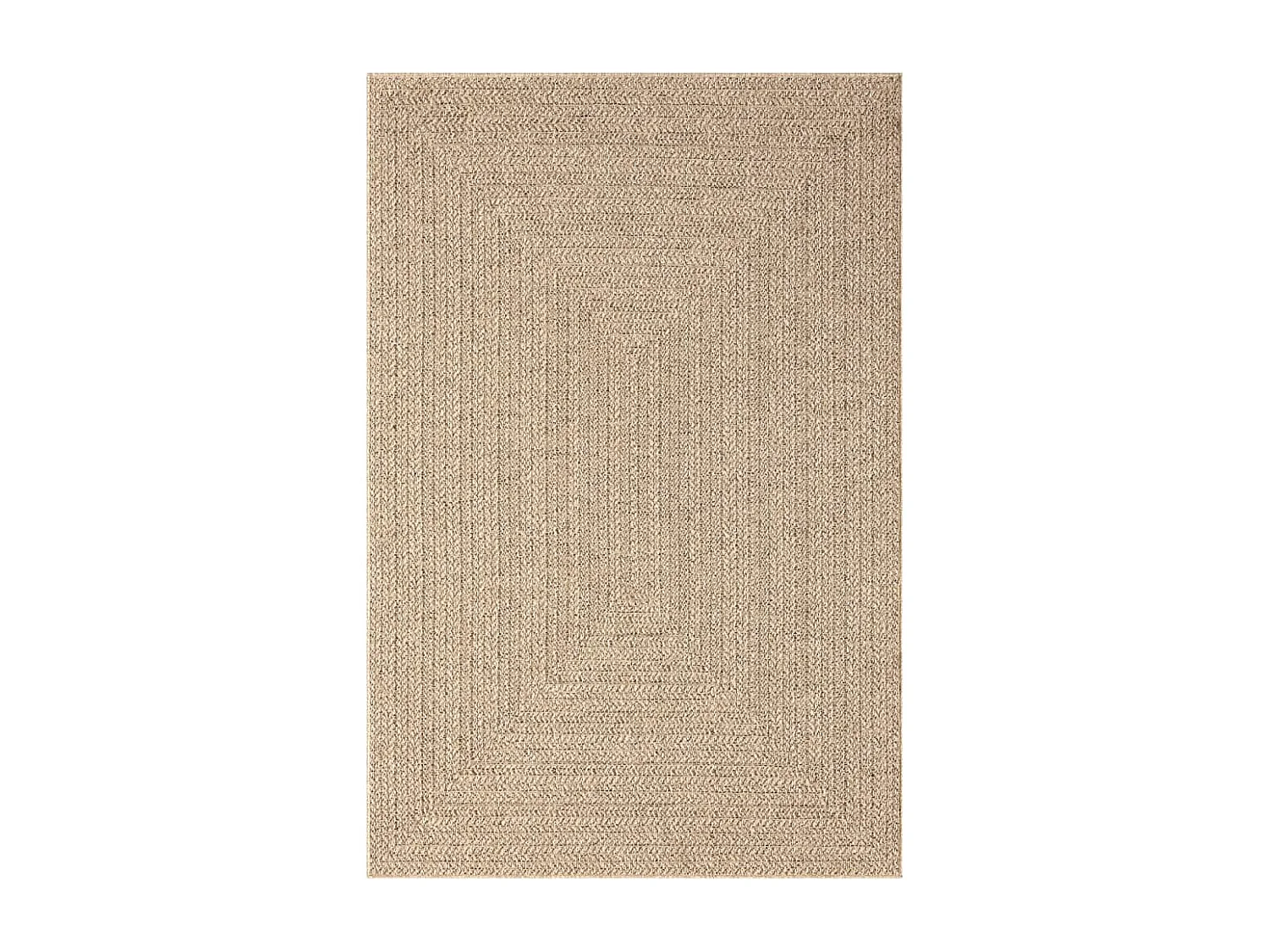 Tapis 120x170 aspect jute intérieur et extérieur