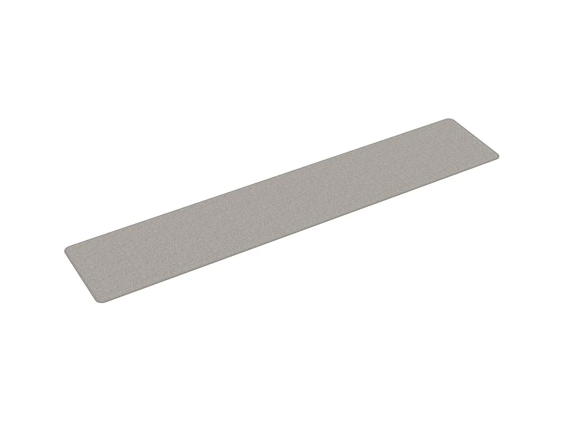 Tapis de couloir aspect sisal taupe 50x250