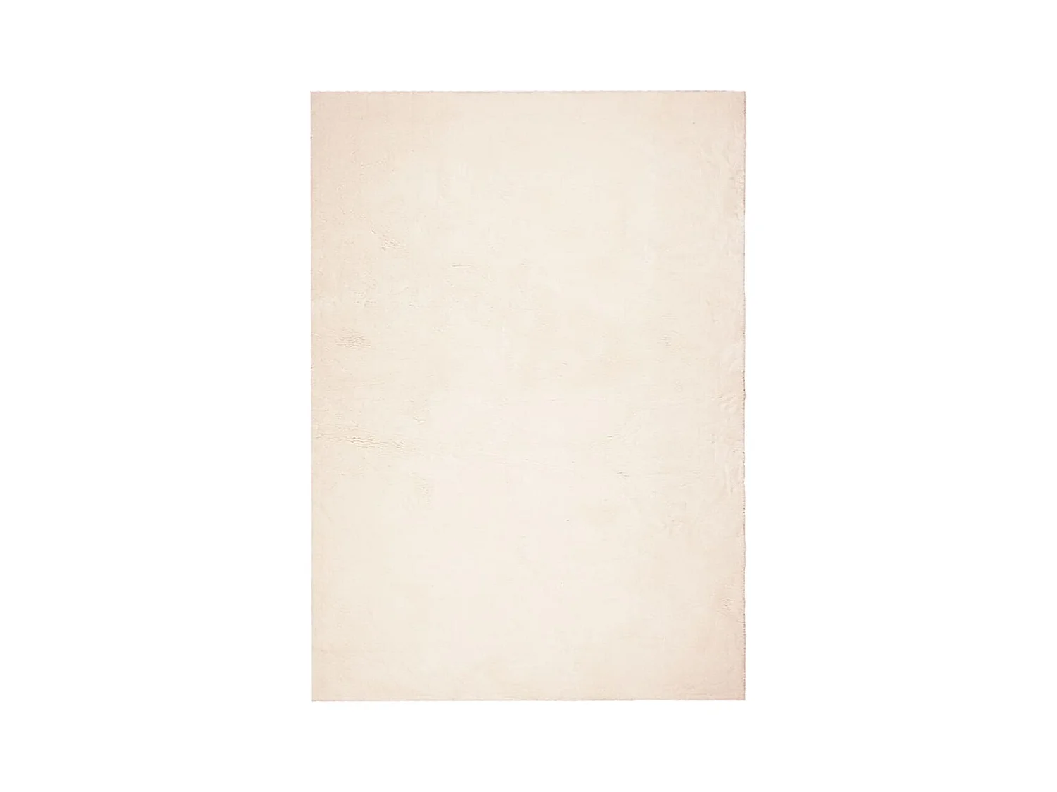 Tapis HUARTE à poils courts doux et lavable beige 120x170