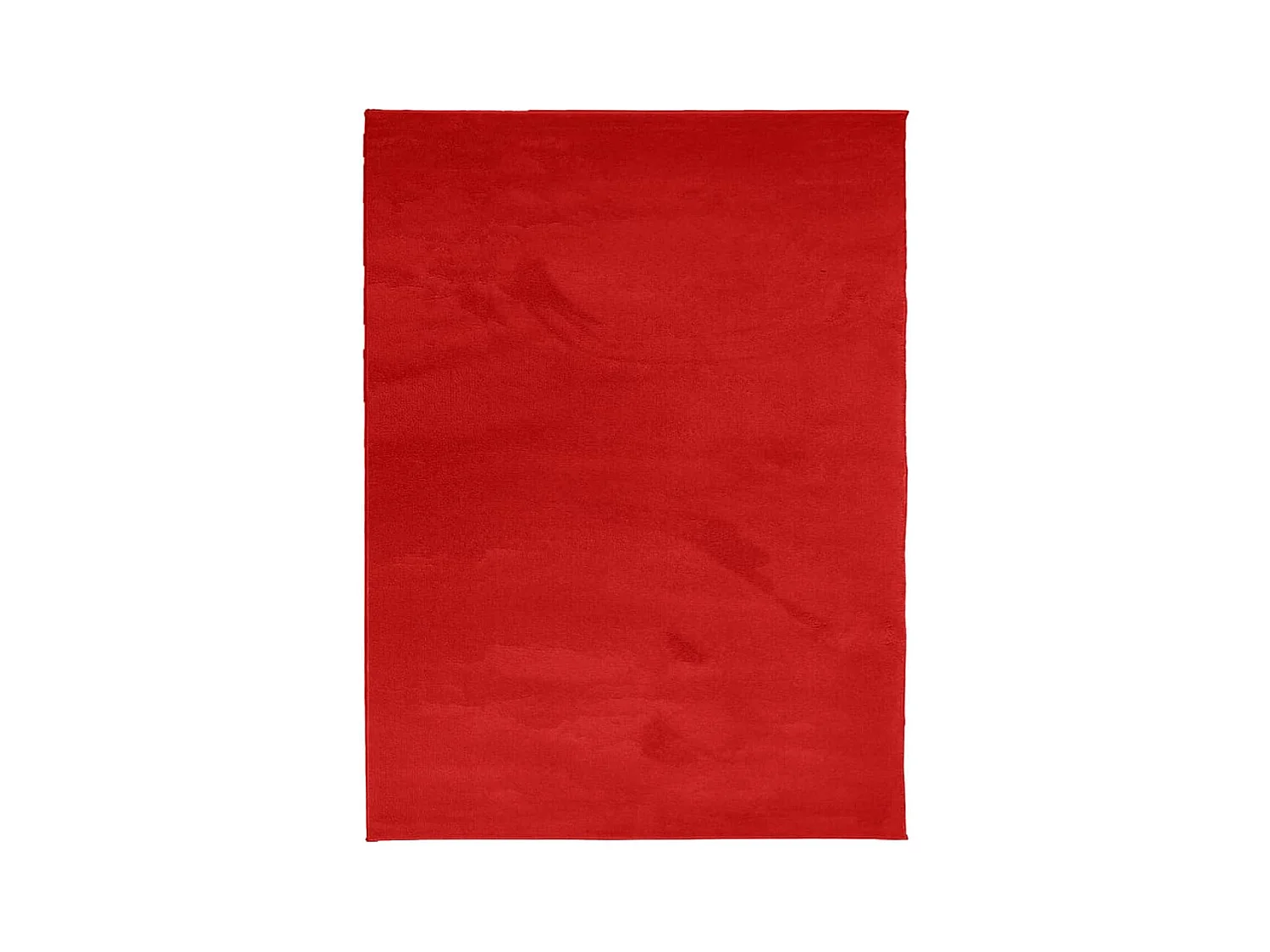 Tapis OVIEDO à poils courts rouge 240x340