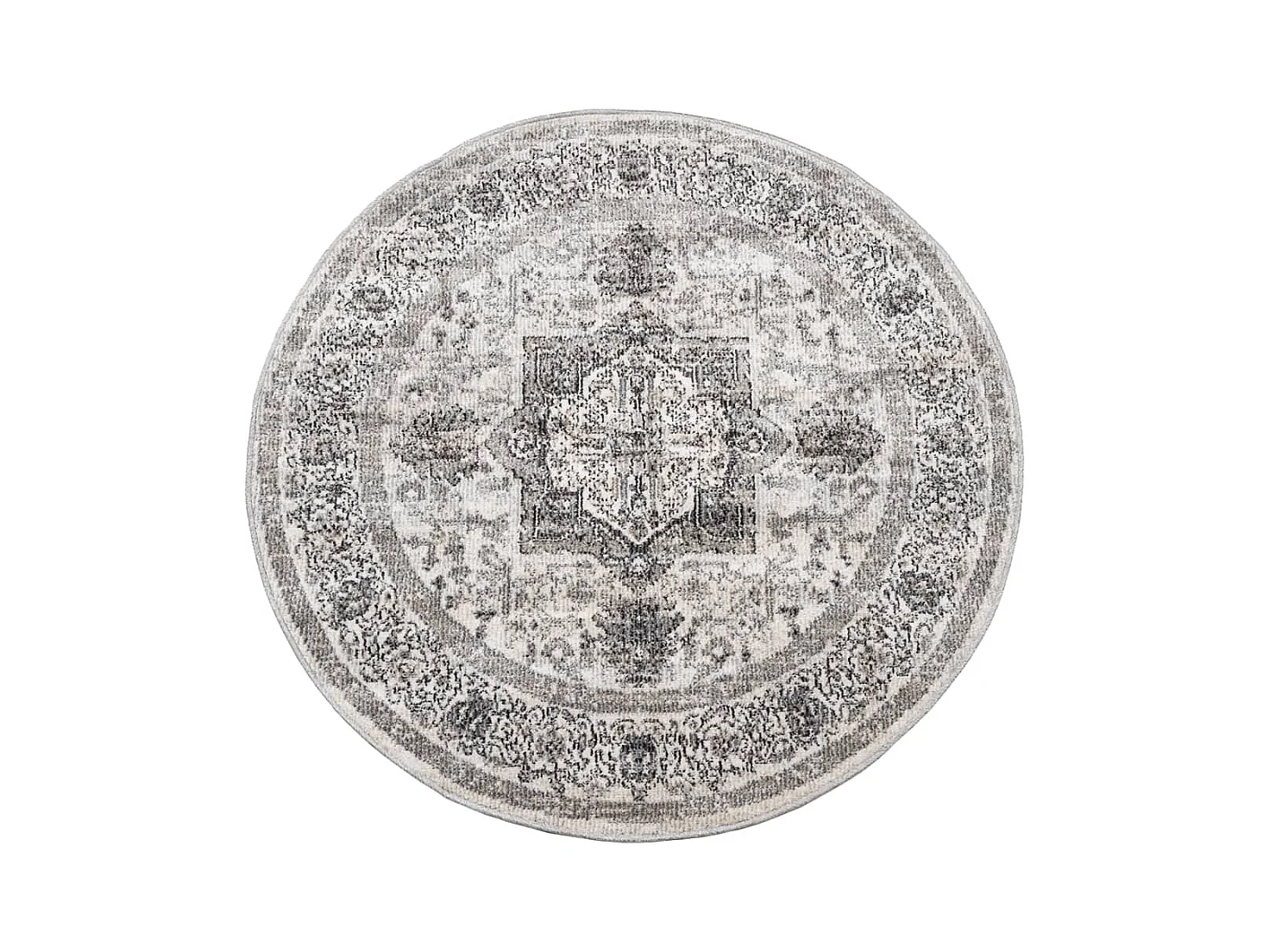 Tapis ARBIZU intérieur extérieur design vintage Ø 120cm