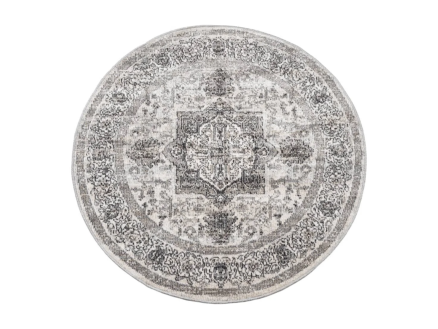 Tapis ARBIZU intérieur extérieur design vintage Ø 120cm