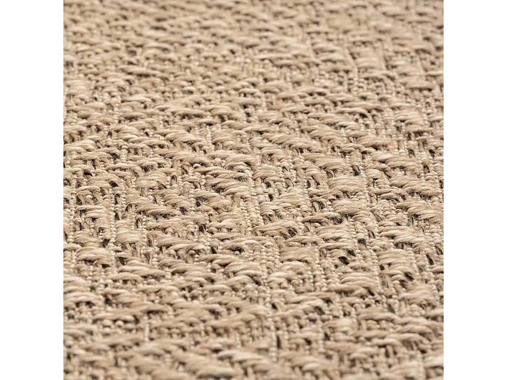 Tapis 120x170 aspect jute intérieur et extérieur