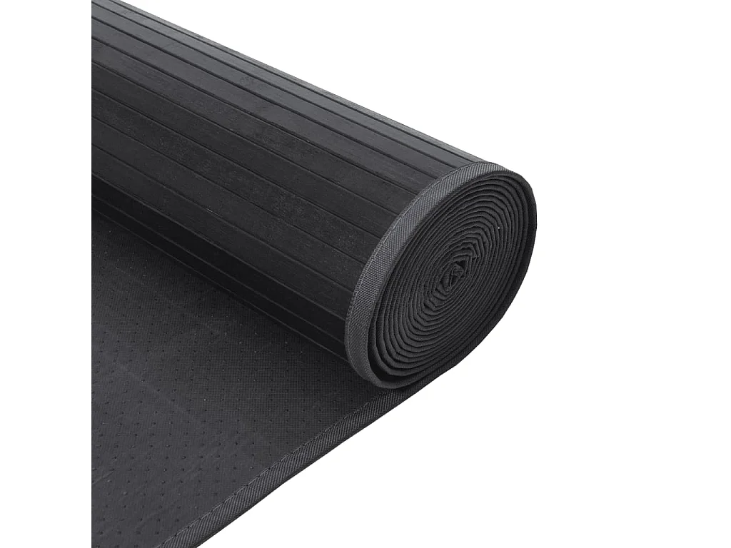 Tapis rectangulaire gris 60x400 bambou