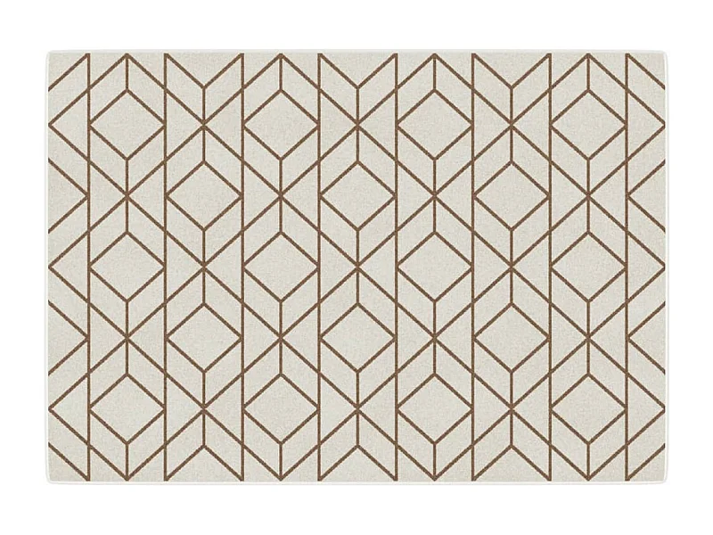 Tapis intérieur extérieur à poils courts 160x230 antidérapant