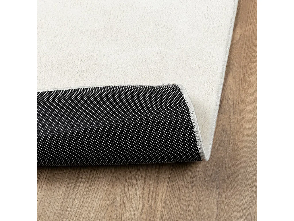 Tapis OVIEDO à poils courts crème 240x340
