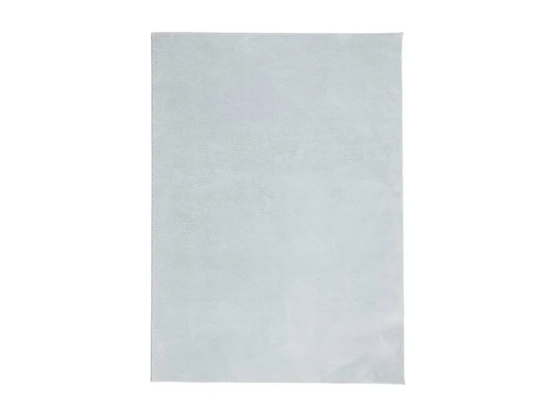 Tapis HUARTE à poils courts doux et lavable bleu 200x280