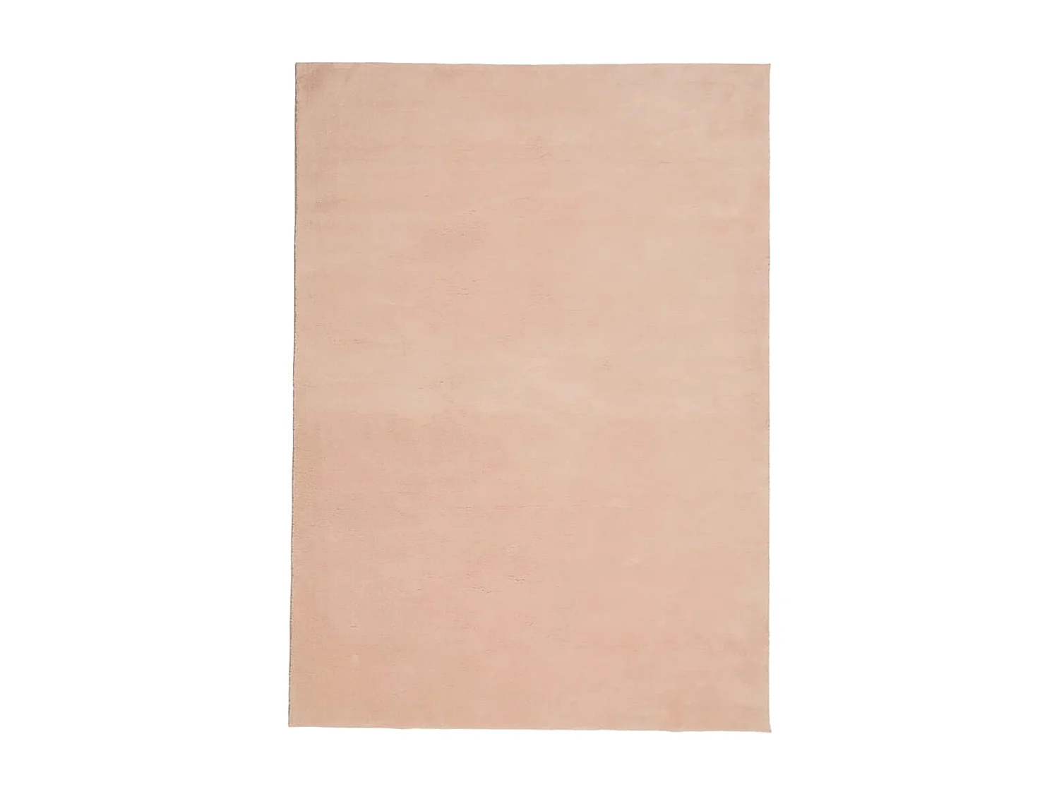 Tapis HUARTE à poils courts doux lavable rouge clair 200x280