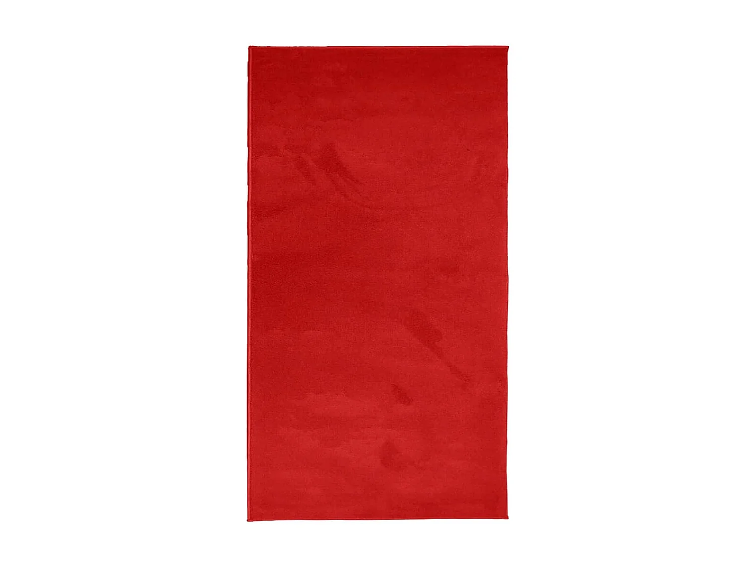 Vloerkleed OVIEDO laagpolig 80x150 cm rood