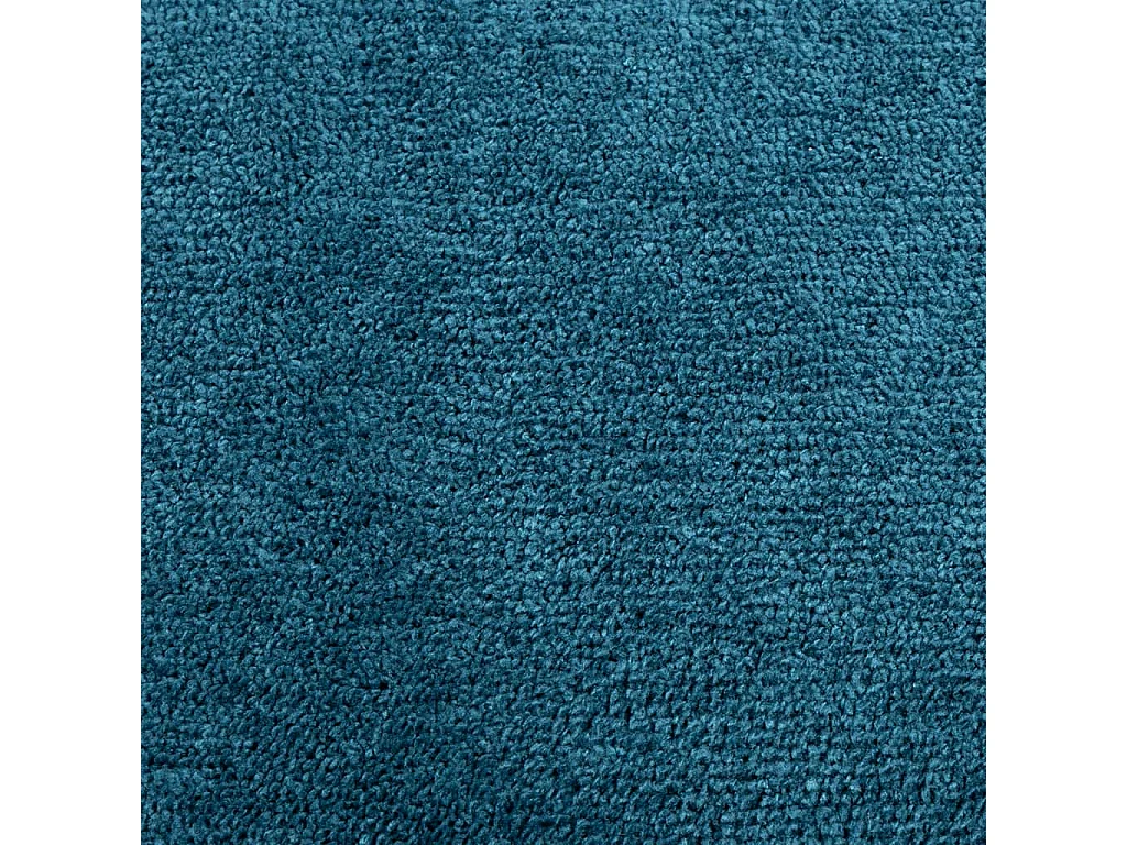Tapis OVIEDO à poils courts turquoise 240x340