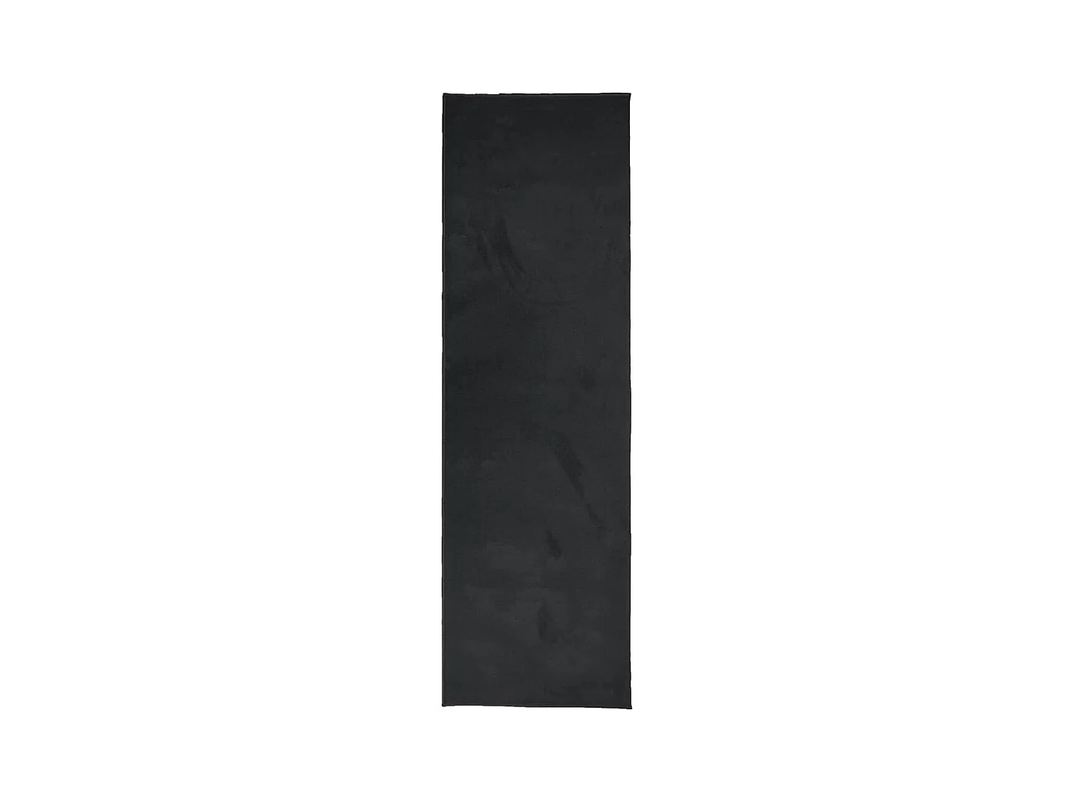 Tapis OVIEDO à poils courts noir 80x250