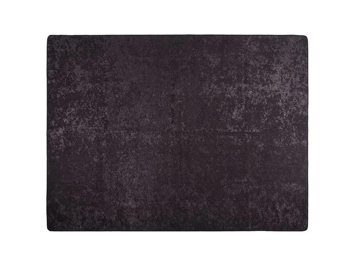 Tapis lavable anthracite 400x300 antidérapant