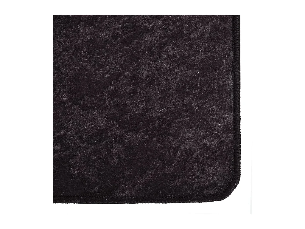 Tapis lavable anthracite 400x300 antidérapant