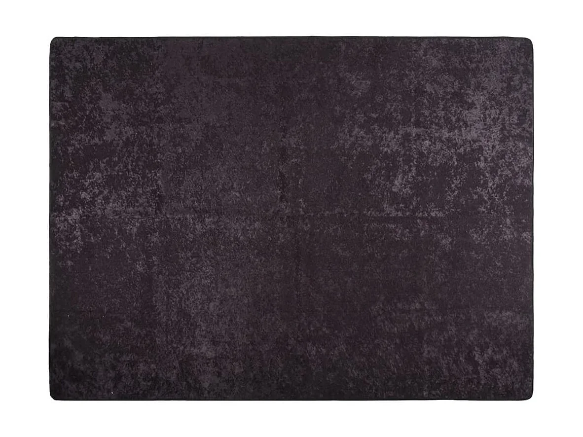 Tapis lavable anthracite 400x300 antidérapant