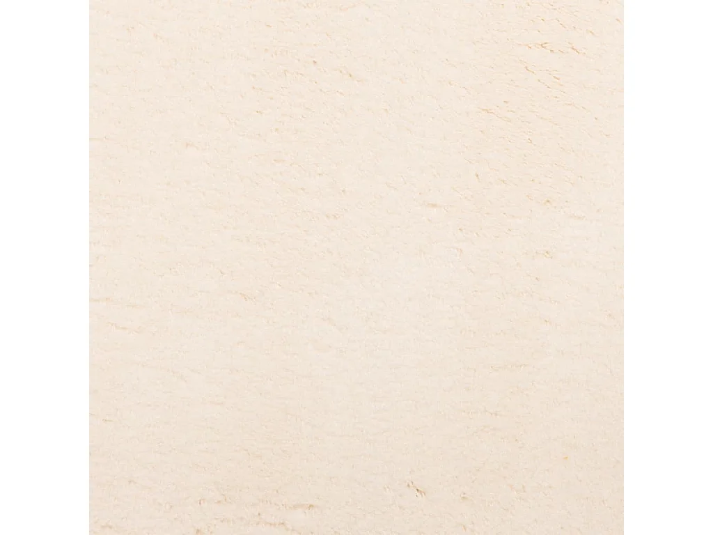 Tapis HUARTE à poils courts doux et lavable beige 200x200