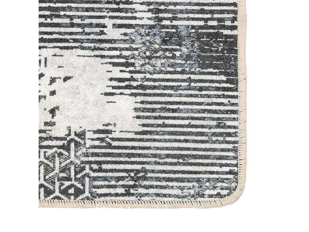 Tapis lavable multicolore 190x300 antidérapant